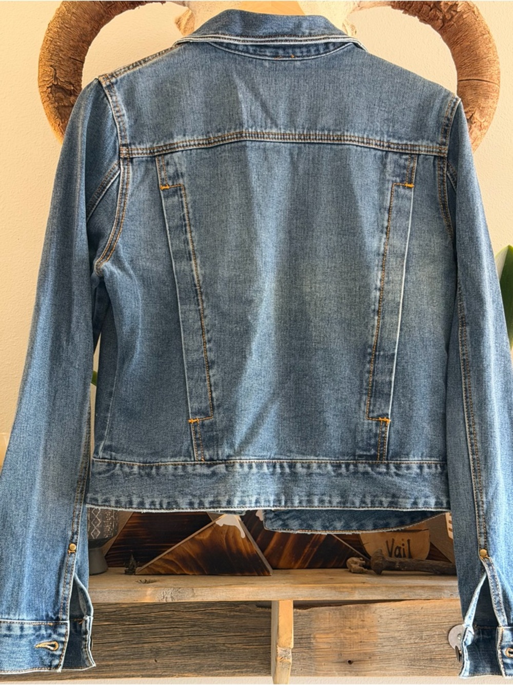 Free People jean jacket - Picture 2 of 3